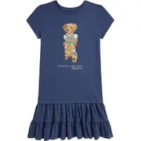 Ralph Lauren Jurk - Oud Royal m. Print - - 3 jaar (98) - Jurken