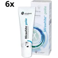Miradent Tandreinigingsgel Mirawhite - 6 x 100 ml - Voordeelverpakking