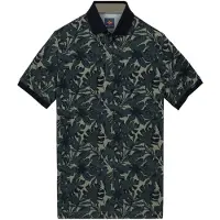 Baileys Polo heren poloshirt 2-tone pique, print 615233/73