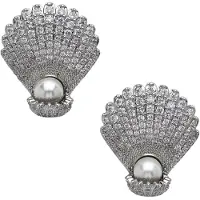 Avant Garde Oorbellen 'Aurynelle' zilver