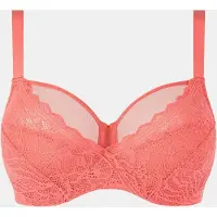 Chantelle Co Bra Underw. Very Covering Coral Size: B75 | Torsolets, Brassieres & Corsets Outlet | Dames | Oranje