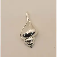 925 Sterling zilveren hanger schelp - leuke zee schelp hangertje gemaakt van zilver - prachtige zilveren schelpen hanger - zee gerelateerde hanger van zilver - sierlijke vrouwen hanger