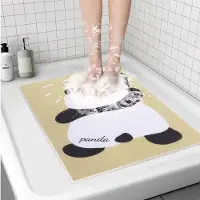 Unyqoos Zachte antislip douchemat met snelle drainage voor veilige douches