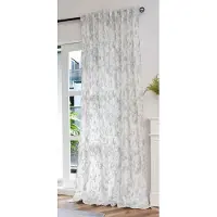 Unyqoos Elegant fluwelen gordijn met damast print en isolerende eigenschappen