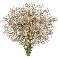 Unyqoos Set van 10 Realistisch Uitziende Kunstbloemen voor Decoratieve Arrangementen
