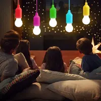 Unyqoos Set van vijf draagbare LED-lampen voor veelzijdig gebruik binnen en buiten