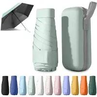 Unyqoos Compacte en draagbare mini-paraplu met UV-bescherming en opberghoes