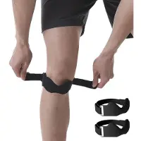 Unyqoos Verstelbare kniebandage voor optimale ondersteuning tijdens sport en dagelijkse activiteiten