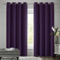 Unyqoos Verduisteringsgordijnen Set – 175 x 140 cm – 2 Stuks – Zonwerend & Geluidsdempend – Warmte-isolerend – Grijs – Polyester – Modern Design