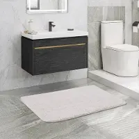 Unyqoos Zachte Antislip Badmat met Hoog Absorptievermogen en Verschillende Kleuropties voor Stijlvolle Badkamers