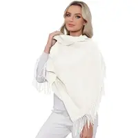 Unyqoos Warme en stijlvolle damessjaal voor winter in diverse kleuren en maten