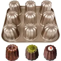 Unyqoos Robuuste en veelzijdige bakvorm voor muffins, brood en gebak met antiaanbaklaag