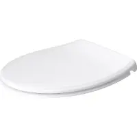 Unyqoos Wit toiletdeksel met softclose en quick release voor eenvoudige reiniging