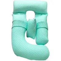 Unyqoos Ergonomisch verstelbaar zwangerschapskussen voor comfortabel slapen en voeden