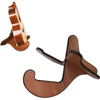 Unyqoos Houten gitaarstandaard met antislip functie voor diverse muziekinstrumenten