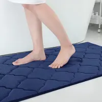Unyqoos Zachte en Antislip Traagschuim Badmat voor Comfort en Veiligheid in de Badkamer