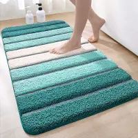 Unyqoos Zachte en Absorberende Badmat met Antislip Onderkant voor Veiligheid en Comfort in de Badkamer