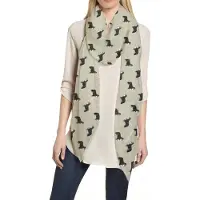 Unyqoos Elegante dames sjaal met Berner Sennenhond motief voor elke gelegenheid