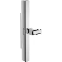 Unyqoos Verstelbare wanddouchestang met chromen afwerking voor moderne badkamers