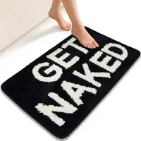 Unyqoos Stijlvolle en Wasbare Badmat met Antislip voor Badkamer en Meer