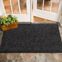 Unyqoos Absorberende en wasbare deurmat voor binnen en buiten gebruik met antislip
