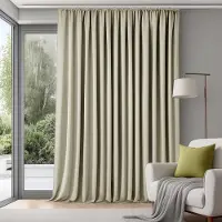 Unyqoos Extra brede verduisteringsgordijnen met plooiband voor optimale privacy en comfort