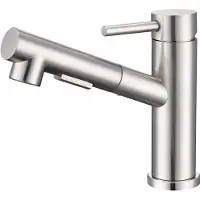 Unyqoos Stijlvolle uittrekbare keukenkraan met twee waterstraalopties en stille werking