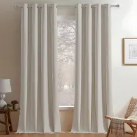 Unyqoos Stijlvolle Verduisteringsgordijnen in Linnenlook voor Optimaal Comfort en Privacy