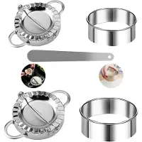 Unyqoos Complete Set van 5 Deegvormers voor Ravioli en Dumplings in Diverse Maten
