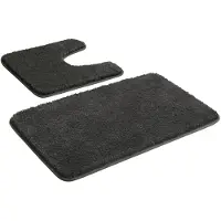 Unyqoos Zachte en Comfortabele Microvezel Badmatten Set met Antislip en Wasbare Eigenschappen