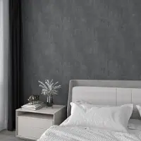 Unyqoos Zelfklevende wandfolie in grijze betonlook voor diverse interieurtoepassingen