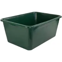 Unyqoos 65 liter kunststofbox – voedselveilige PE-container, stapelbaar, afmetingen circa 68x46x31,5 cm, veelzijdig te gebruiken in de keuken, werkplaats en buiten