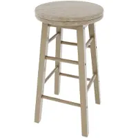 Unyqoos Stijlvolle houten barkruk voor keuken of eetkamer in lichtbruin, lichtburin, 64*32*32 cm