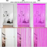 Unyqoos Stijlvol en Veelzijdig String Deurgordijn voor Ruimtedeling en Decoratieve Raamtoepassingen