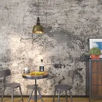 Unyqoos Waterdichte Zelfklevende Betonlook Vinylfolie voor Meubeltransformatie 40 x 200 cm