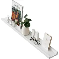 Unyqoos Stijlvol Zwevend Wandrek van Eikenhout voor Decoraties en Fotolijsten