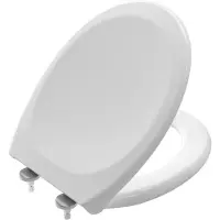Unyqoos Witte wc-bril met softclose en ergonomisch ontwerp voor standaard toiletten