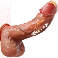 Unyqoos Realistische multifunctionele vibrator met app en verwarmingsfunctie