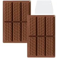 Unyqoos Siliconen chocoladevormen voor creatieve recepten en eenvoudig gebruik