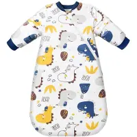 Unyqoos Winterbabyslaapzak met 3,5 TOG en Afneembare Mouwen voor 6-14 Maanden