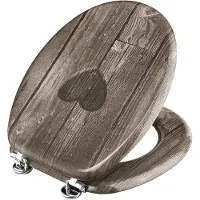 Unyqoos Elegant vormgegeven WC-bril met hartvormig design voor diverse interieurstijlen
