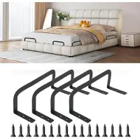 Unyqoos Antislip Matrasstabilisatoren voor Verschillende Bedtypen, Eenvoudige Installatie, Roestvrij Staal, Veilig en Comfortabel Slapen