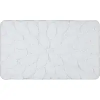 Unyqoos Zachte en Antislip Badmat met Stenenmotief voor Vloerverwarming