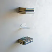 Unyqoos Onzichtbaar Zwevend Wandrek voor Stijlvolle Boekenopslag in Huis