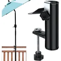 Unyqoos Innovatieve Parasolhouder voor Balkon en Terras - Ruimtebesparende Oplossing voor Buiten