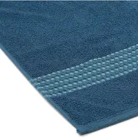Unyqoos Zachte en Sneldrogende Grote Katoenen Badhanddoeken voor Luxe Comfort, 70 x 140 cm, Set van 2, Diepblauw