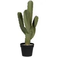 Unyqoos Handgemaakte kunstcactus – realistische, UV-bestendige decoratie, onderhoudsvrij voor binnen- en buitengebruik (woonkamer, terras, kantoor)