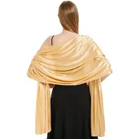 Unyqoos Feestelijke Chiffon Sjaal Voor Dames - Elegant en Multifunctioneel, 200 x 70 cm, Perfect Voor Elke Gelegenheid