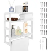 Unyqoos Decoratief houten wandrek met handdoekhouder voor elke ruimte in huis