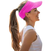Unyqoos Elastische en ademende zonneklep voor dames en heren in de zomer